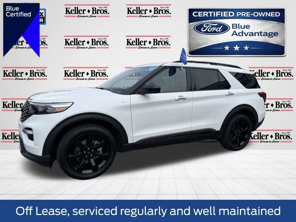 Certified 2023 Ford Explorer ST-Line w/ Class IV Trailer Tow Package