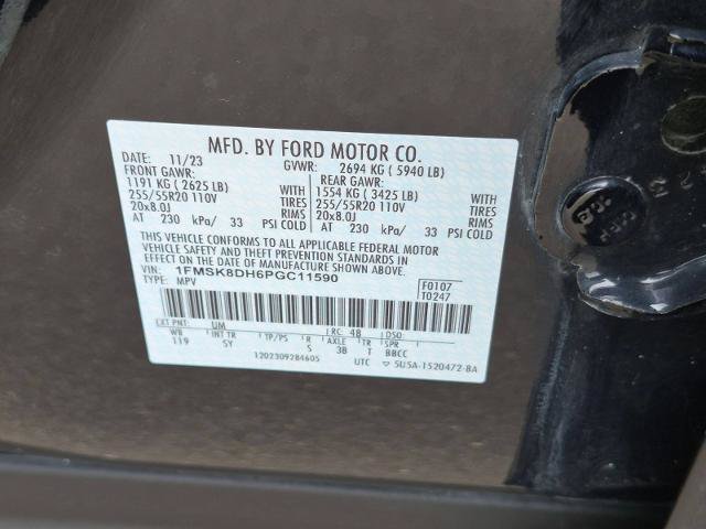Certified 2023 Ford Explorer XLT w/ Equipment Group 202A AWD/4WD image 36