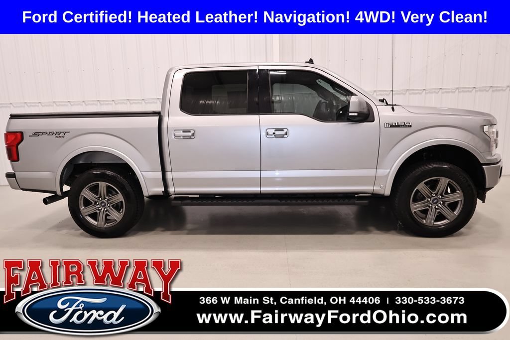 Certified 2020 Ford F150 Lariat w/ Equipment Group 502A Luxury