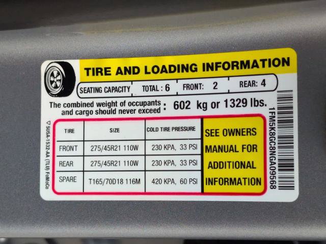 Certified 2022 Ford Explorer ST w/ Equipment Group 401A AWD/4WD image 31