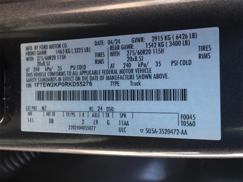 Certified 2024 Ford F150 STX w/ STX Black Appearance Package image 23