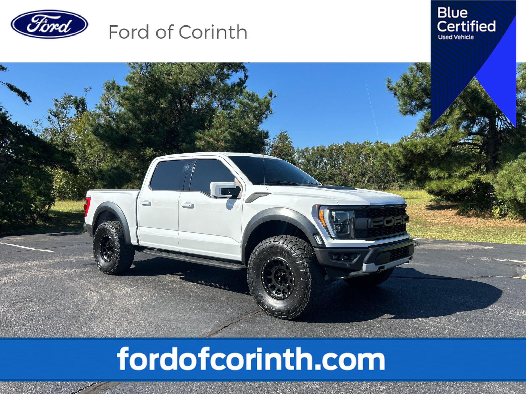 Certified 2022 Ford F150 Raptor w/ Equipment Group 801A High