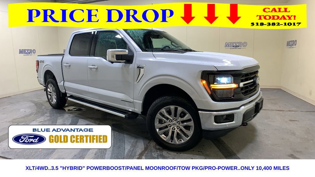 Certified 2025 Ford F150 XLT w/ Equipment Group 303A High image 8