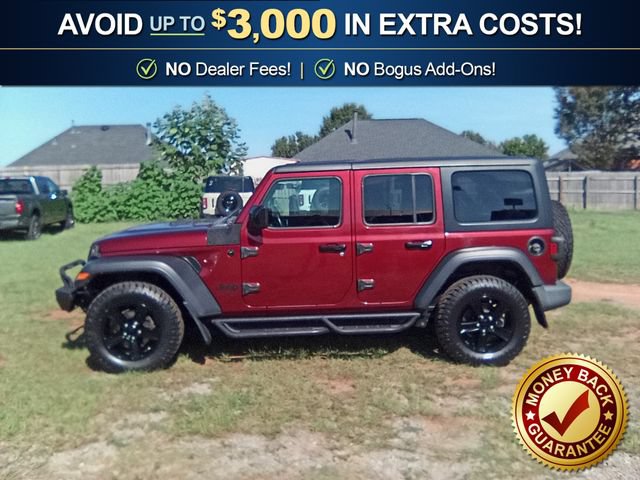 Used 2021 Jeep Wrangler Unlimited Sport AWD/4WD image 2