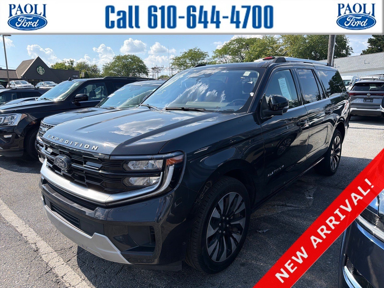 Certified 2025 Ford Expedition Max Platinum w/ Driver's Package AWD/4WD image 1