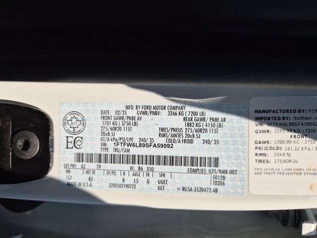 Certified 2025 Ford F150 King Ranch w/ FX4 Off-Road Package AWD/4WD image 25