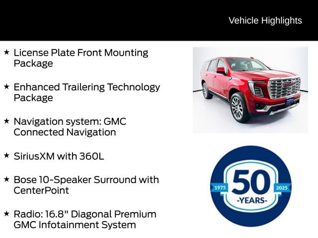 Used 2025 GMC Yukon Denali w/ Denali Reserve Package AWD/4WD image 11