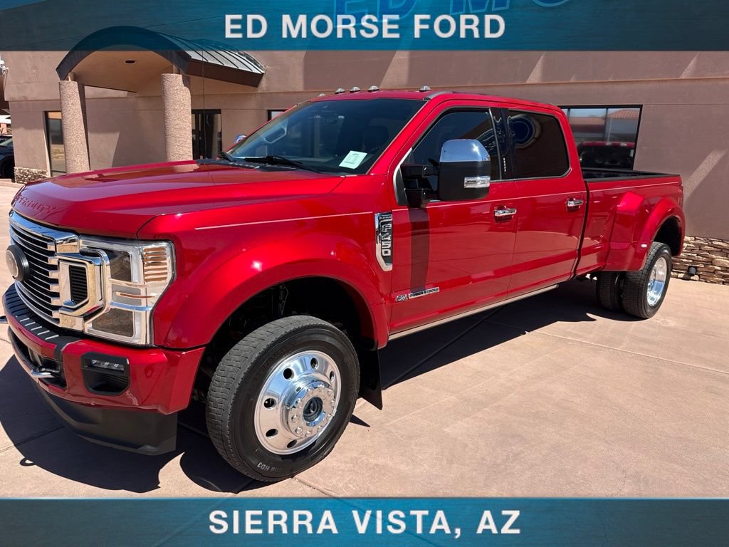 Certified 2021 Ford F450 Platinum w/ FX4 Off-Road Package AWD/4WD image 5