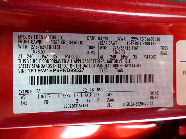 Certified 2023 Ford F150 XLT w/ Equipment Group 302A High AWD/4WD image 24