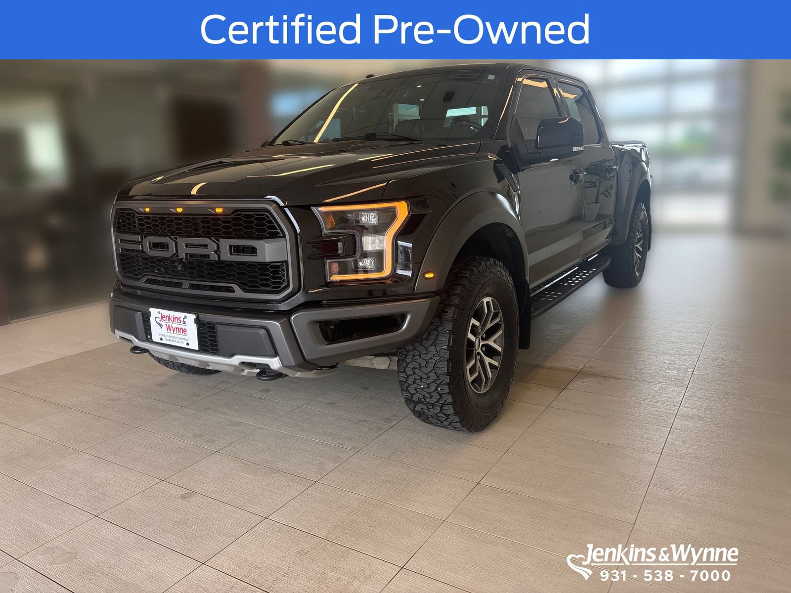 Certified 2018 Ford F150 Raptor w/ Equipment Group 802A Luxury