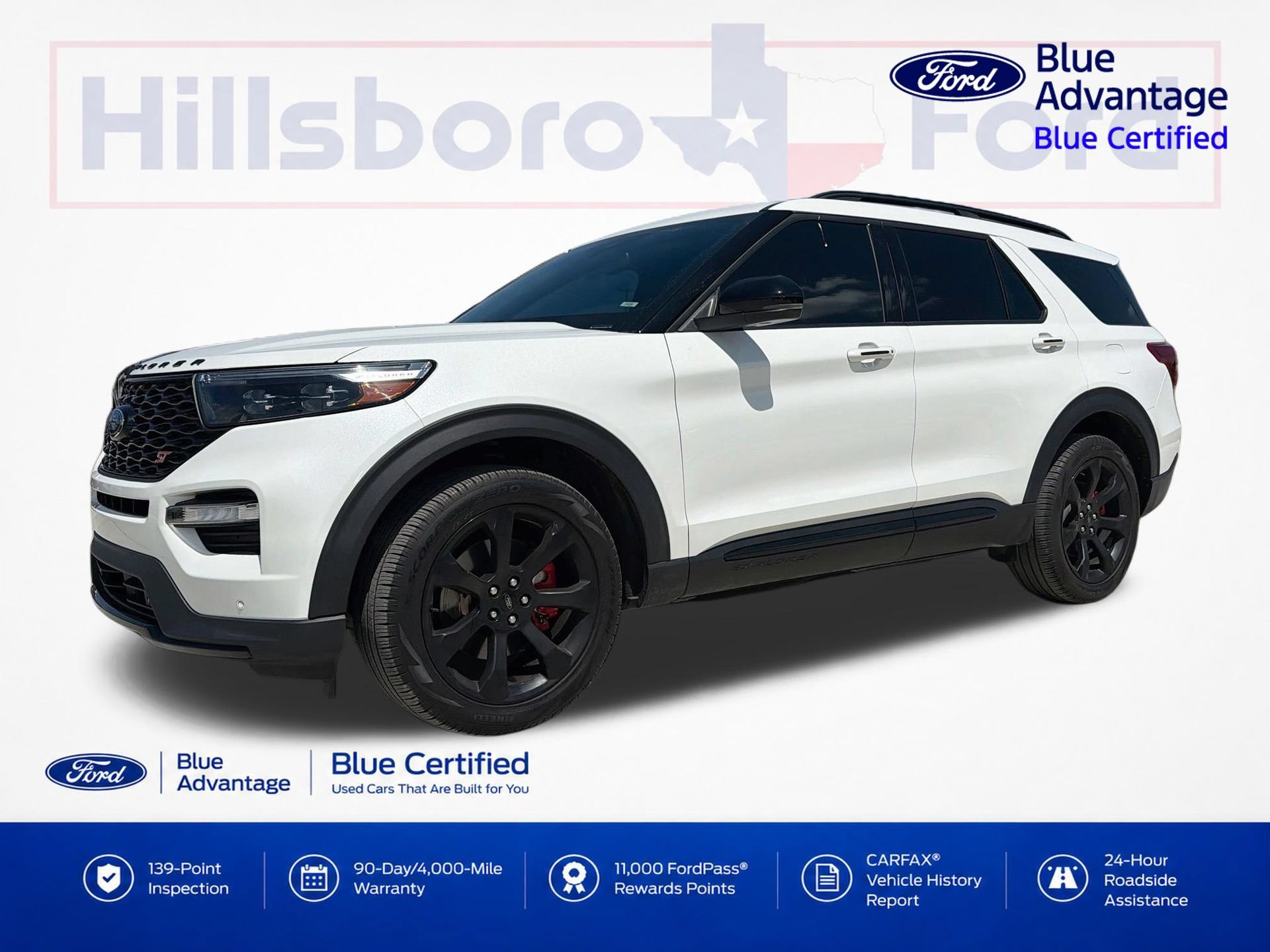 Certified 2024 Ford Explorer ST w/ Equipment Group 401A