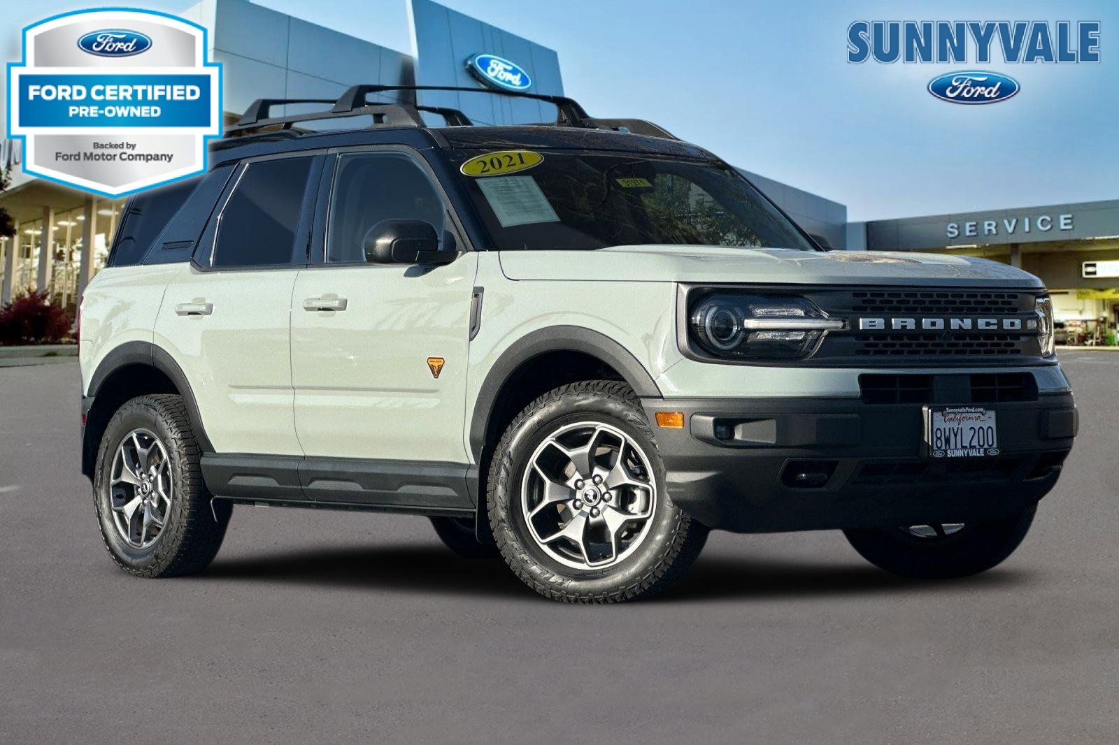 Certified 2021 Ford Bronco Sport Badlands w/ Badlands Package