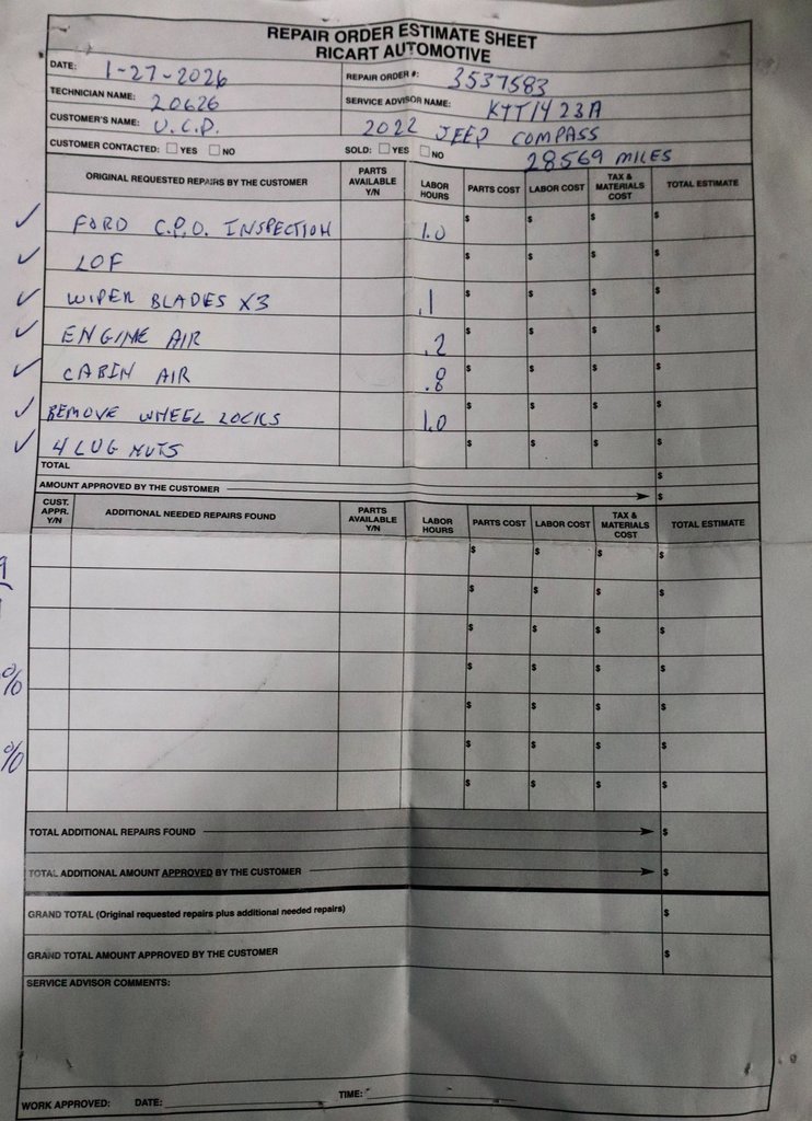 Used 2022 Jeep Compass Latitude w/ Sun and Sound Group image 11