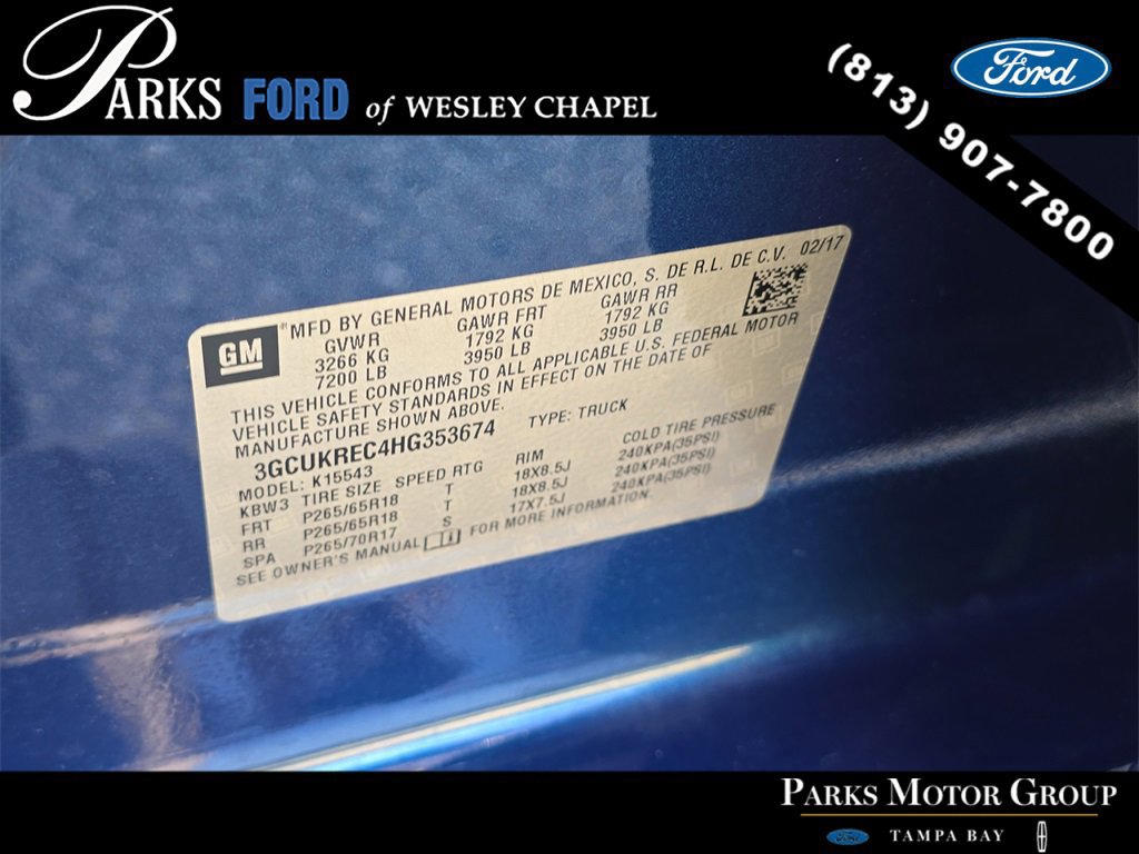 Used 2017 Chevrolet Silverado 1500 LT w/ All Star Edition image 31