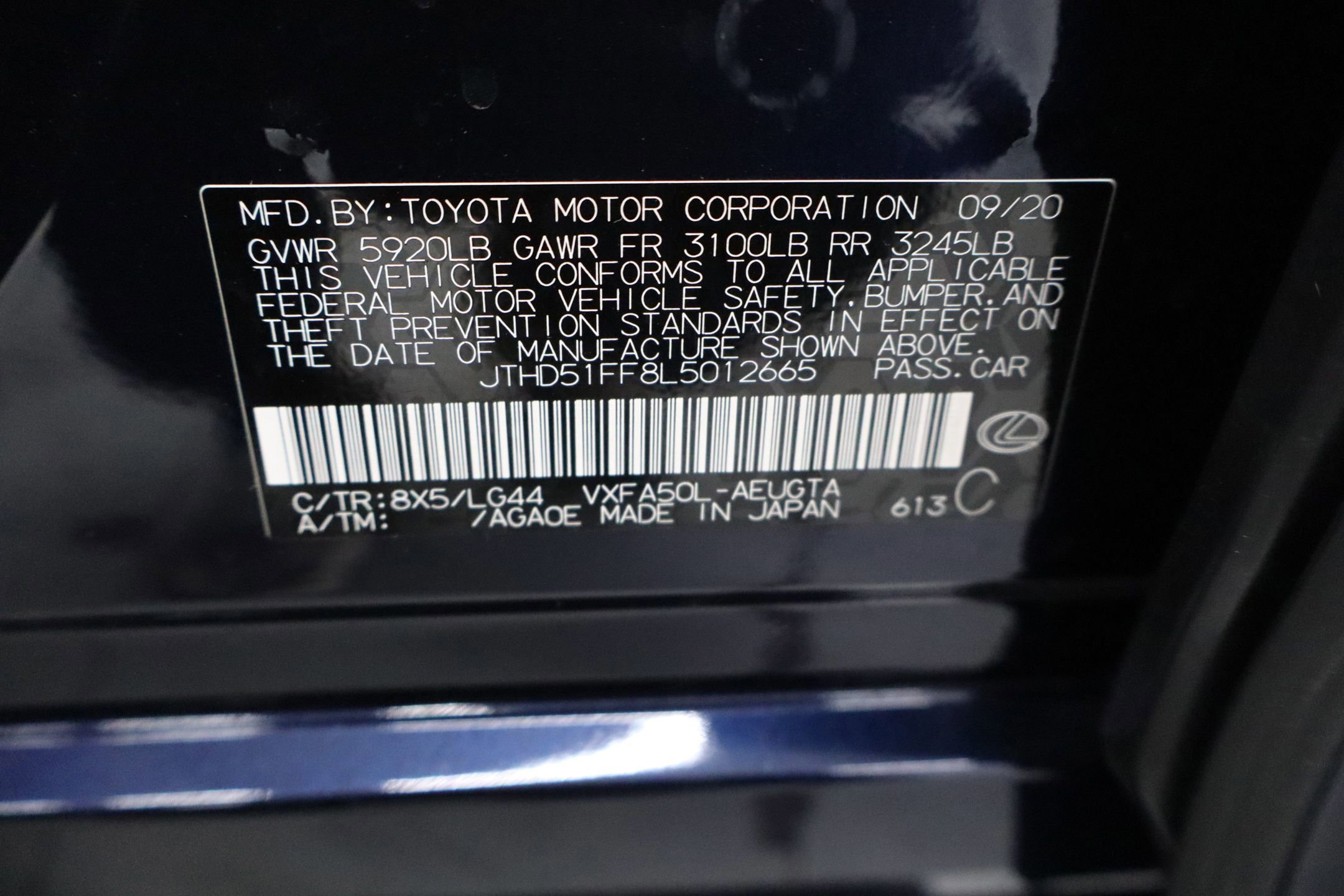 Used 2020 Lexus LS 500 w/ Interior Upgrade Package image 37