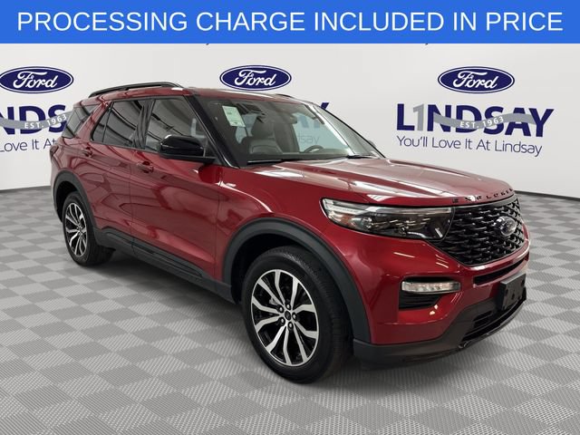 Certified 2023 Ford Explorer ST-Line w/ Class IV Trailer Tow Package