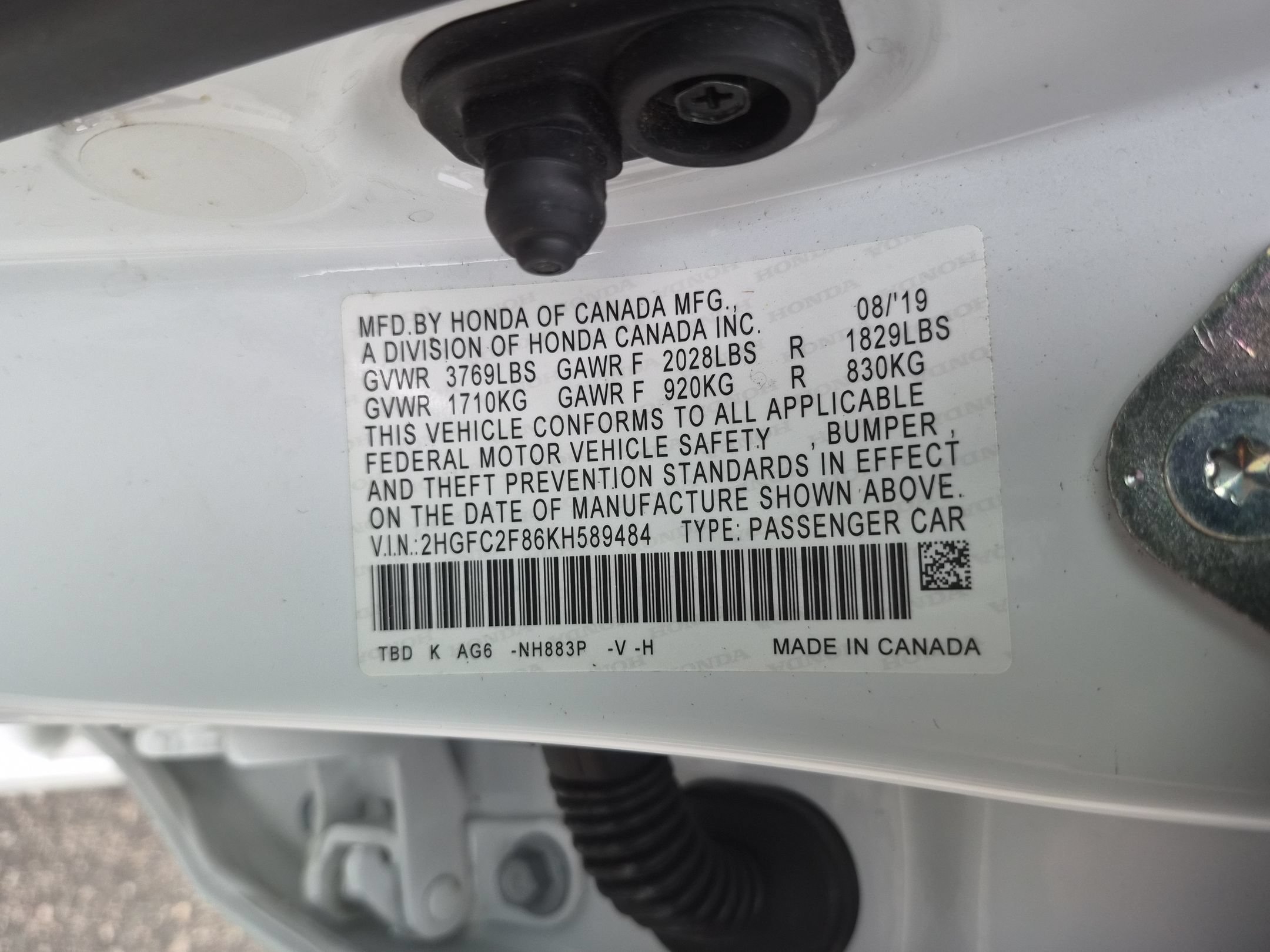 Used 2019 Honda Civic Sport image 37