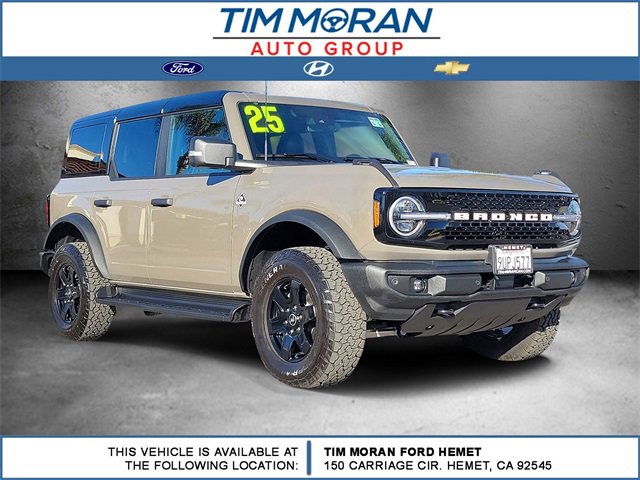 Certified 2025 Ford Bronco Outer Banks