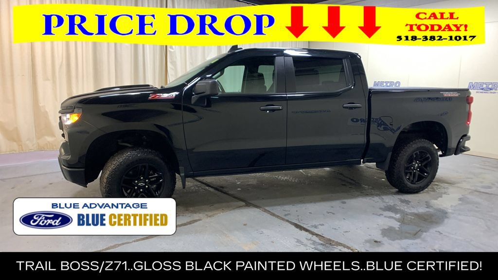 Used 2024 Chevrolet Silverado 1500 Custom Trail Boss AWD/4WD image 6