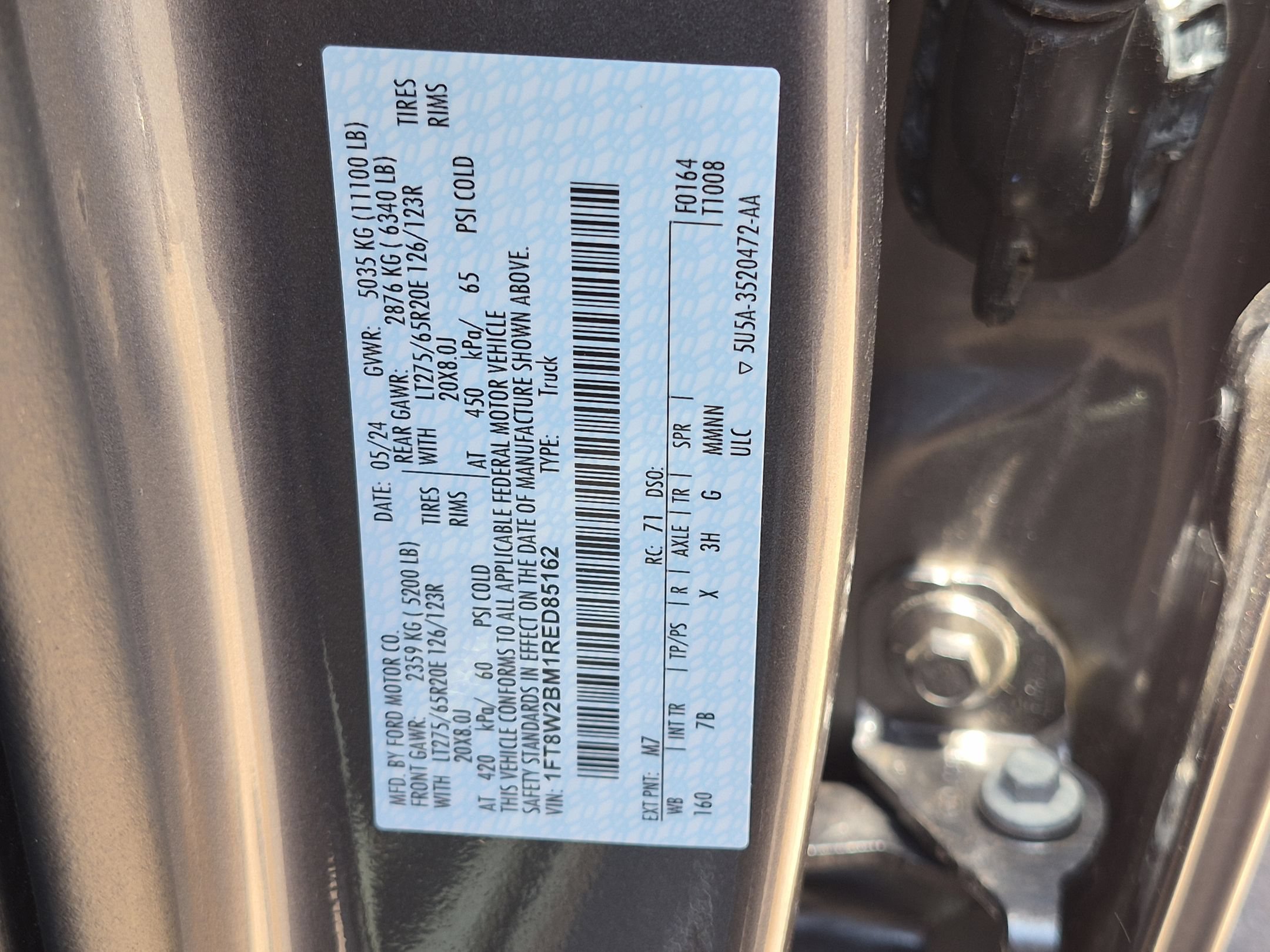 Certified 2024 Ford F250 Platinum AWD/4WD image 29