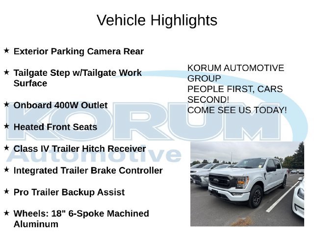 Certified 2022 Ford F150 XLT w/ Equipment Group 302A High AWD/4WD image 8