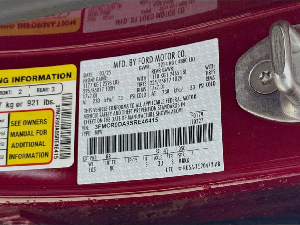 Certified 2025 Ford Bronco Sport Badlands image 31