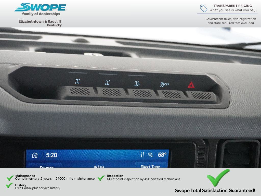 Certified 2023 Ford Bronco Black Diamond w/ Sasquatch Package AWD/4WD image 20