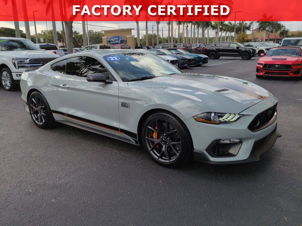 Certified 2022 Ford Mustang Mach 1 w/ Equipment Group 700A