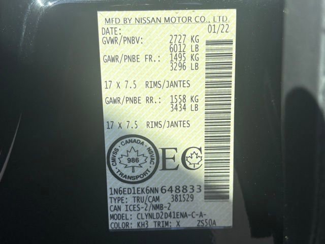 Used 2022 Nissan Frontier PRO-4X AWD/4WD image 29