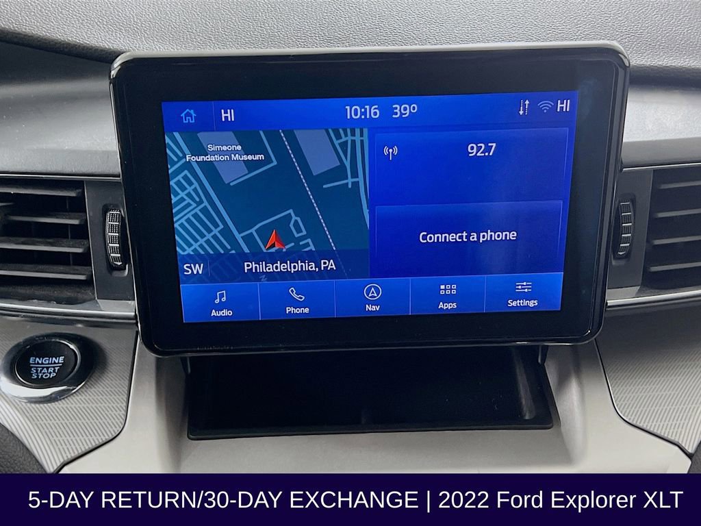 Certified 2022 Ford Explorer XLT w/ Equipment Group 202A image 17