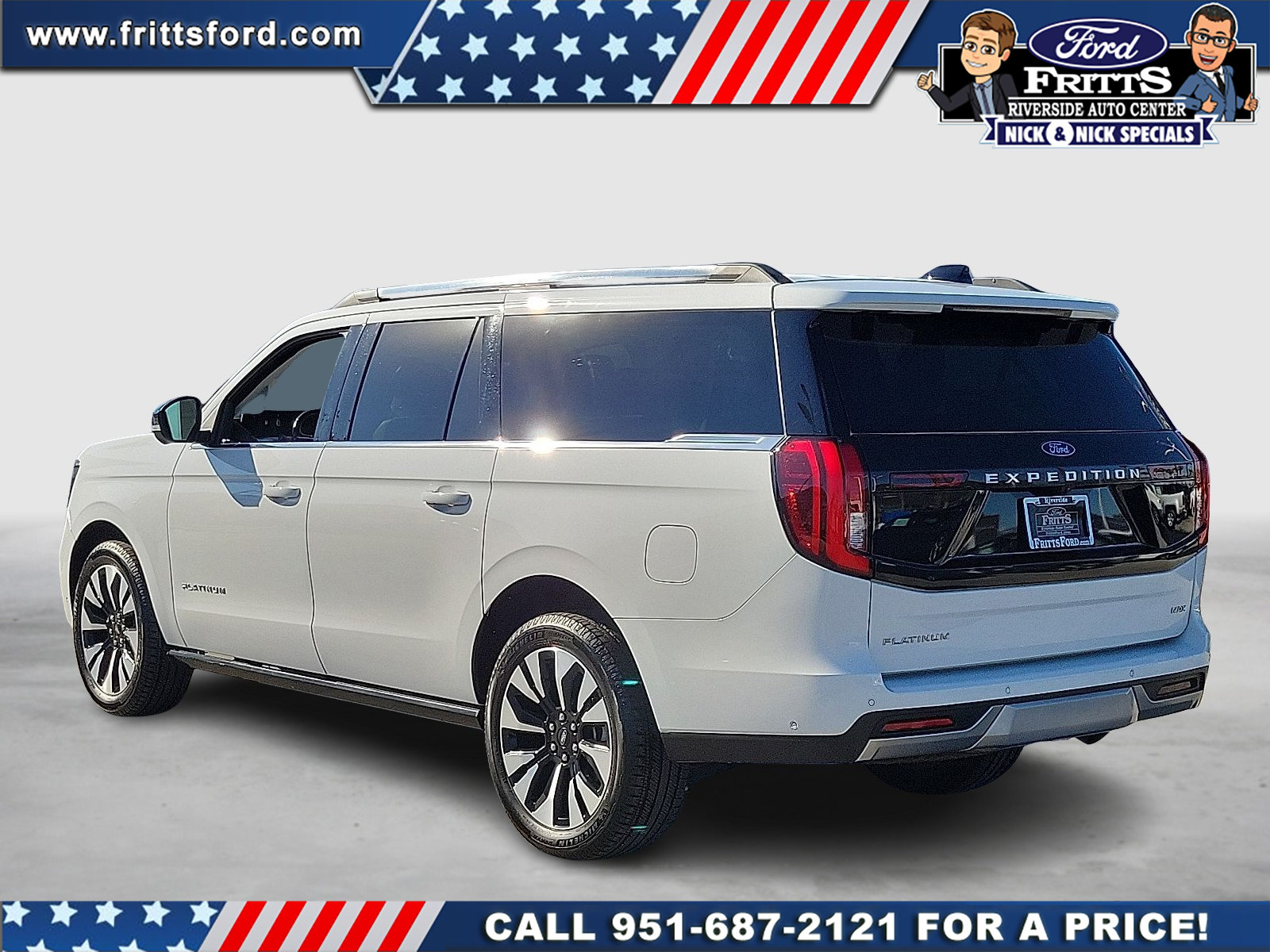Certified 2025 Ford Expedition Max Platinum w/ Driver's Package AWD/4WD image 3