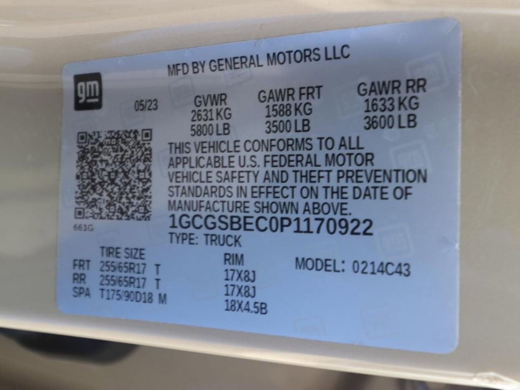 Used 2023 Chevrolet Colorado W/T image 24