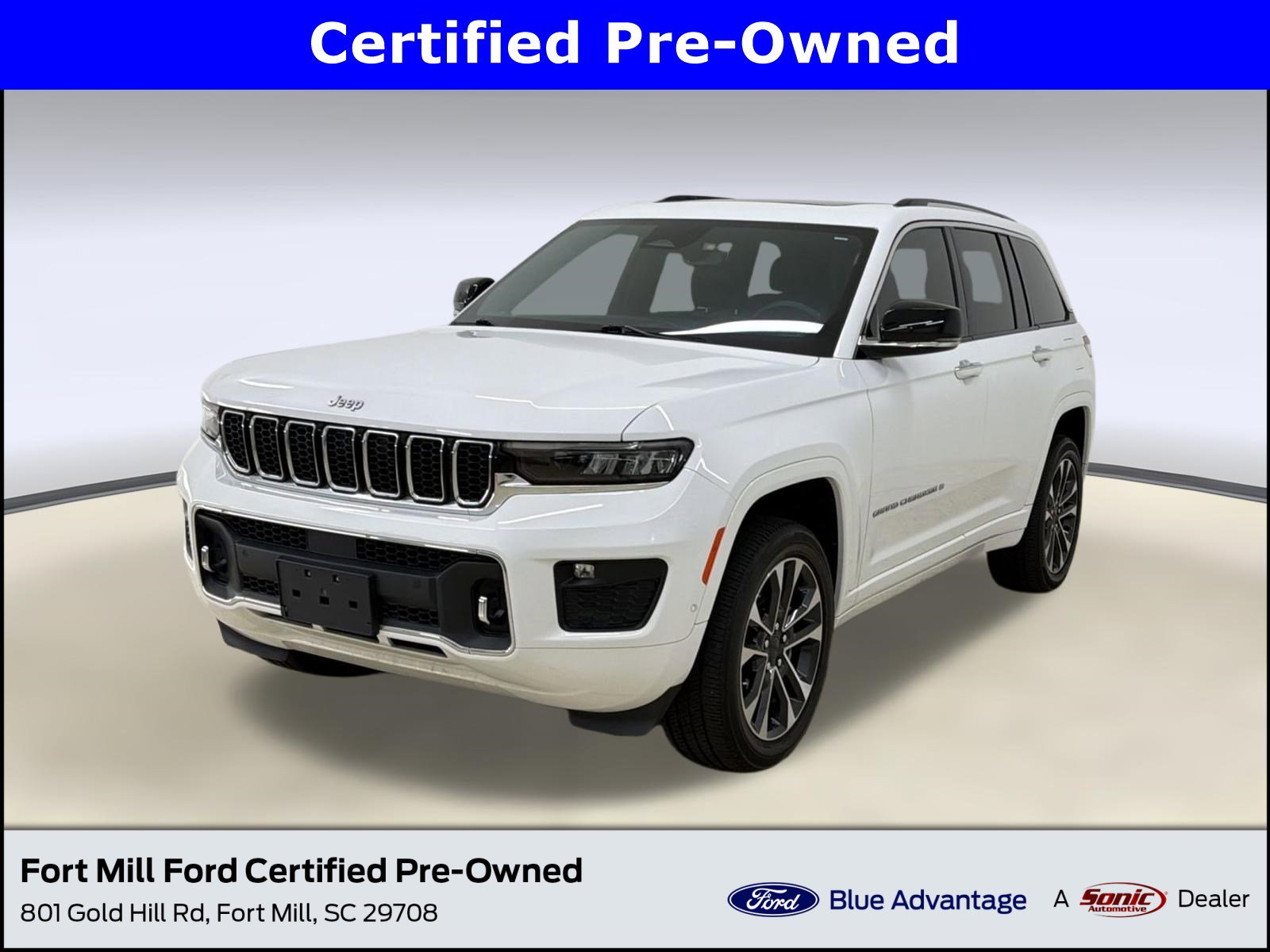 Used 2022 Jeep Grand Cherokee Overland