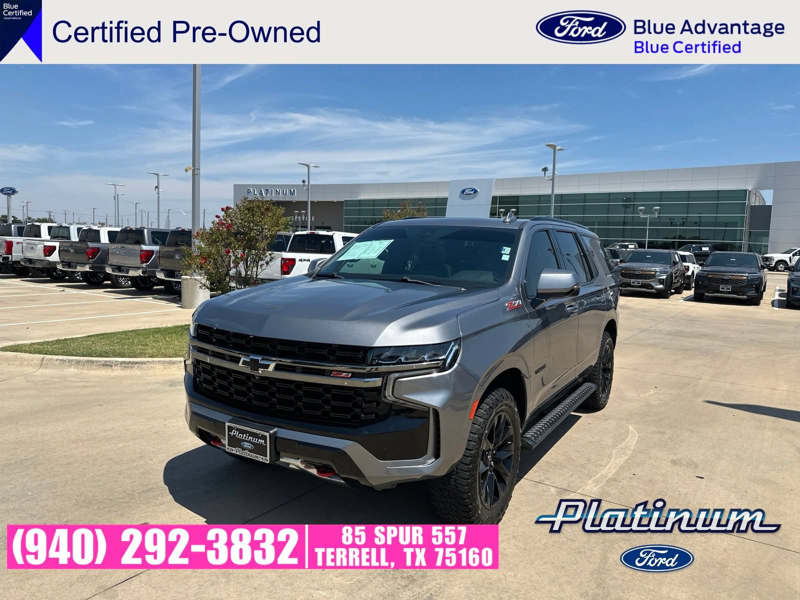 Used 2022 Chevrolet Tahoe Z71 w/ Luxury Package AWD/4WD image 1