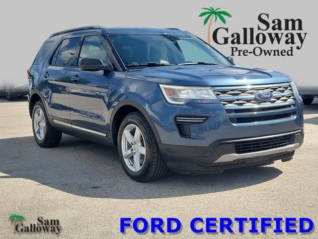 Certified 2018 Ford Explorer XLT