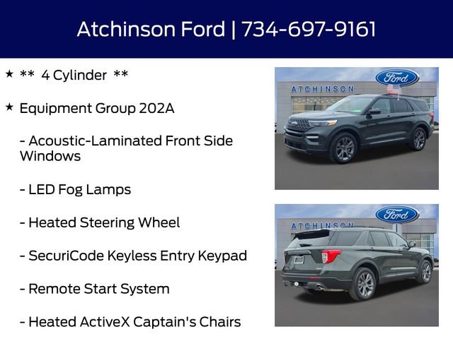 Certified 2023 Ford Explorer XLT w/ Equipment Group 202A image 13