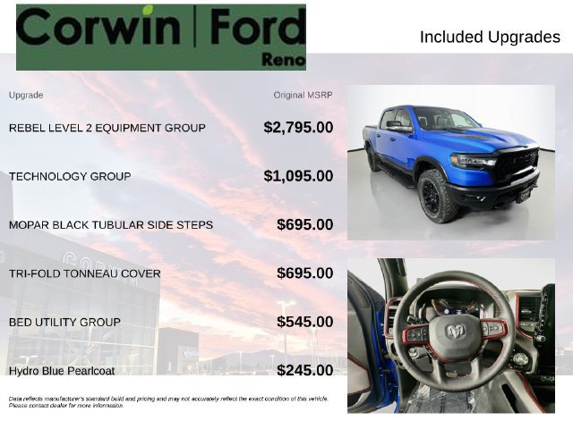 Used 2025 RAM 1500 Rebel w/ Rebel Level 2 Equipment Group AWD/4WD image 3