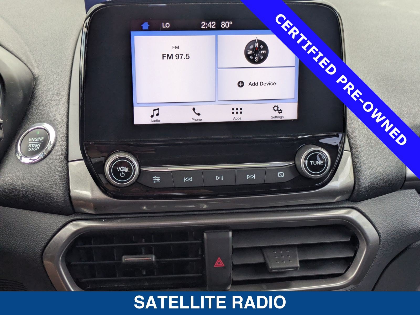 Certified 2019 Ford EcoSport SE FWD image 31