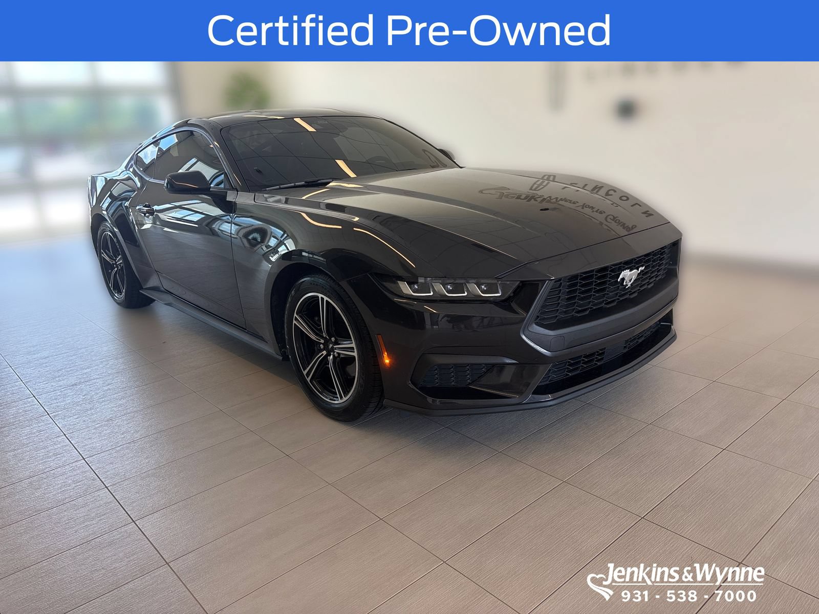 Certified 2024 Ford Mustang Coupe RWD image 1