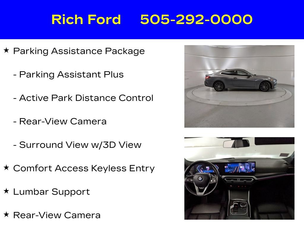 Used 2024 BMW 430i xDrive Coupe w/ Convenience Package image 22