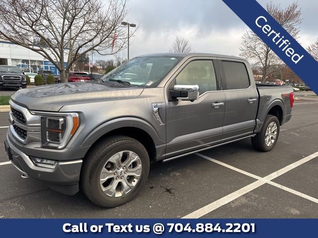 Certified 2023 Ford F150 Platinum w/ Equipment Group 701A High image 1