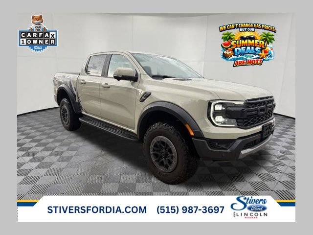Certified 2025 Ford Ranger Raptor AWD/4WD image 1