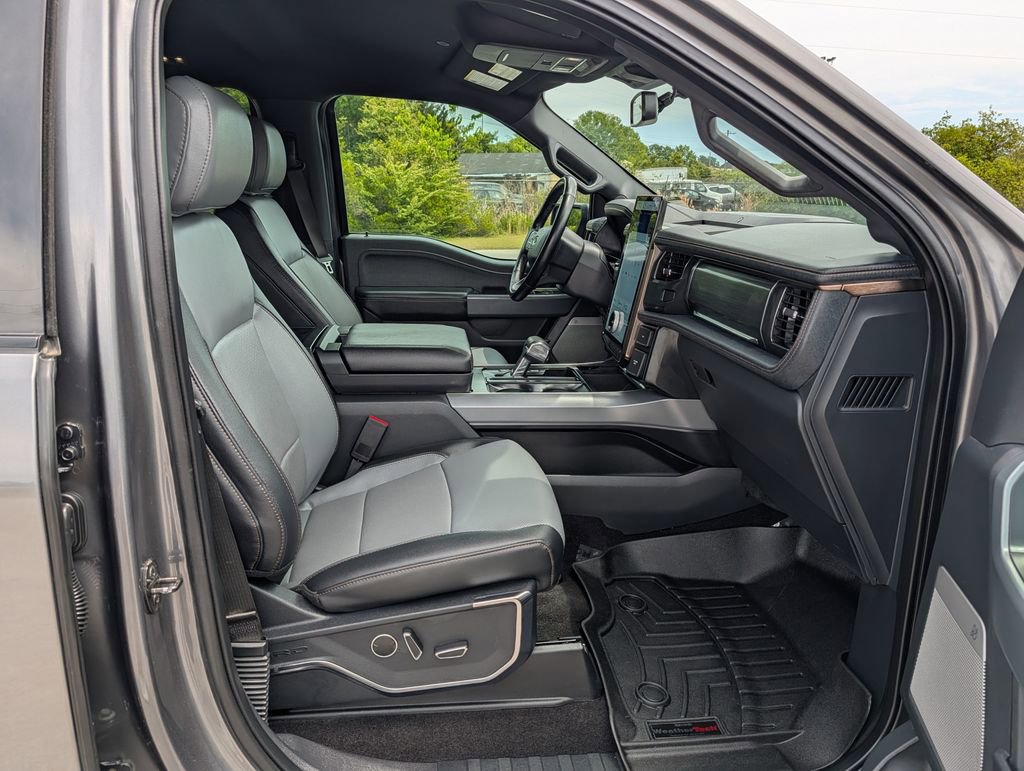 Certified 2023 Ford F150 Lightning Lariat w/ Tow Technology Package AWD/4WD image 24