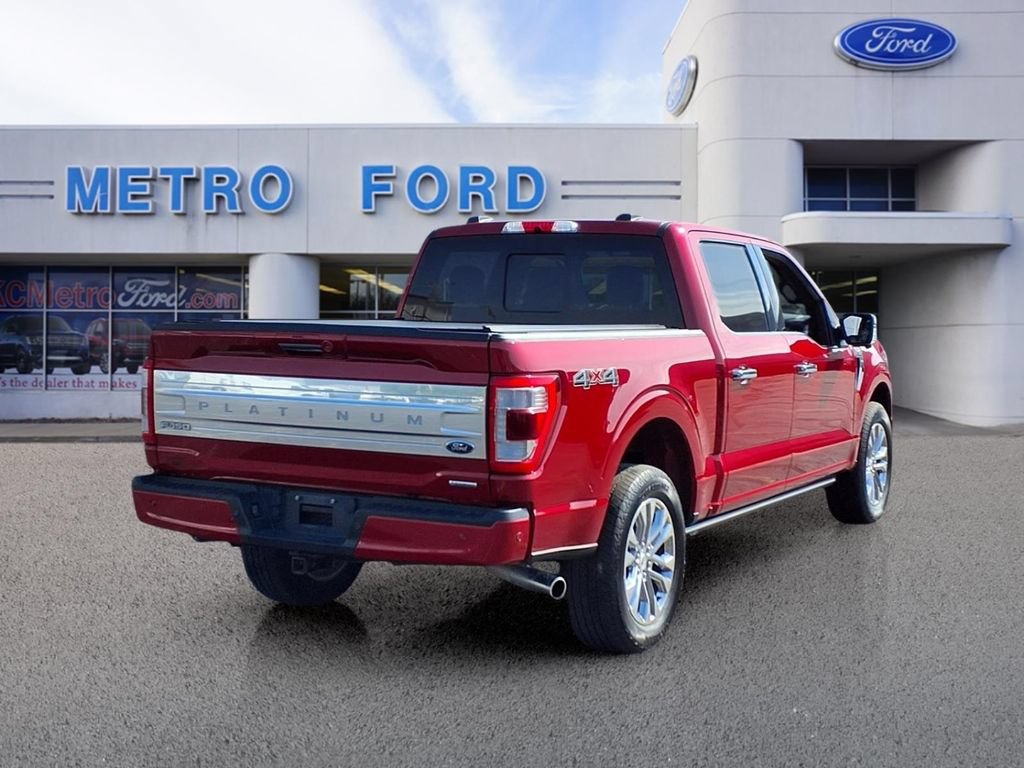 Certified 2022 Ford F150 Platinum w/ Equipment Group 701A High AWD/4WD image 3