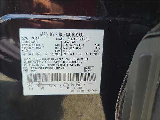 Certified 2022 Ford Edge ST-Line image 28