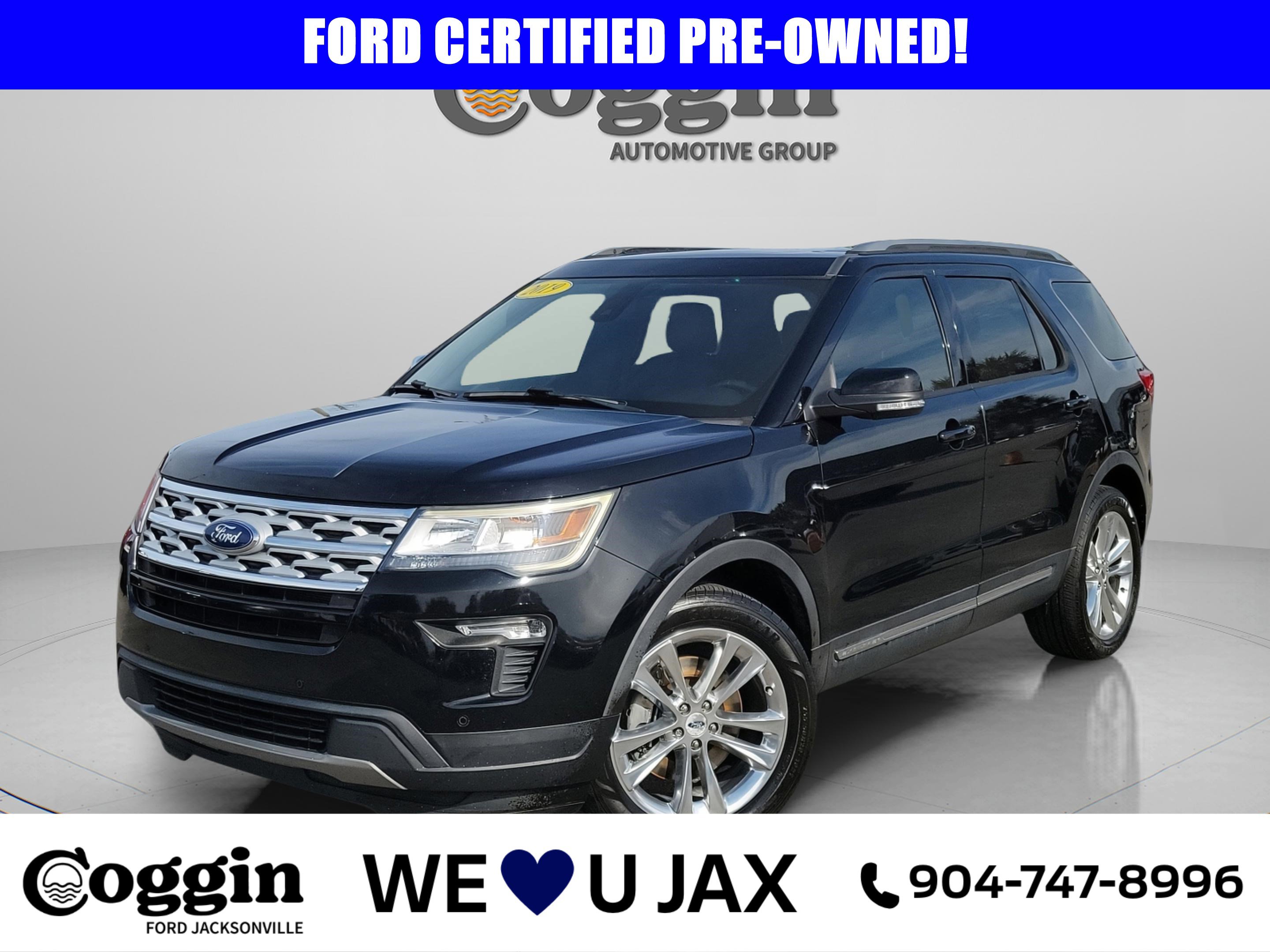 Certified 2019 Ford Explorer XLT w/ Equipment Group 202A