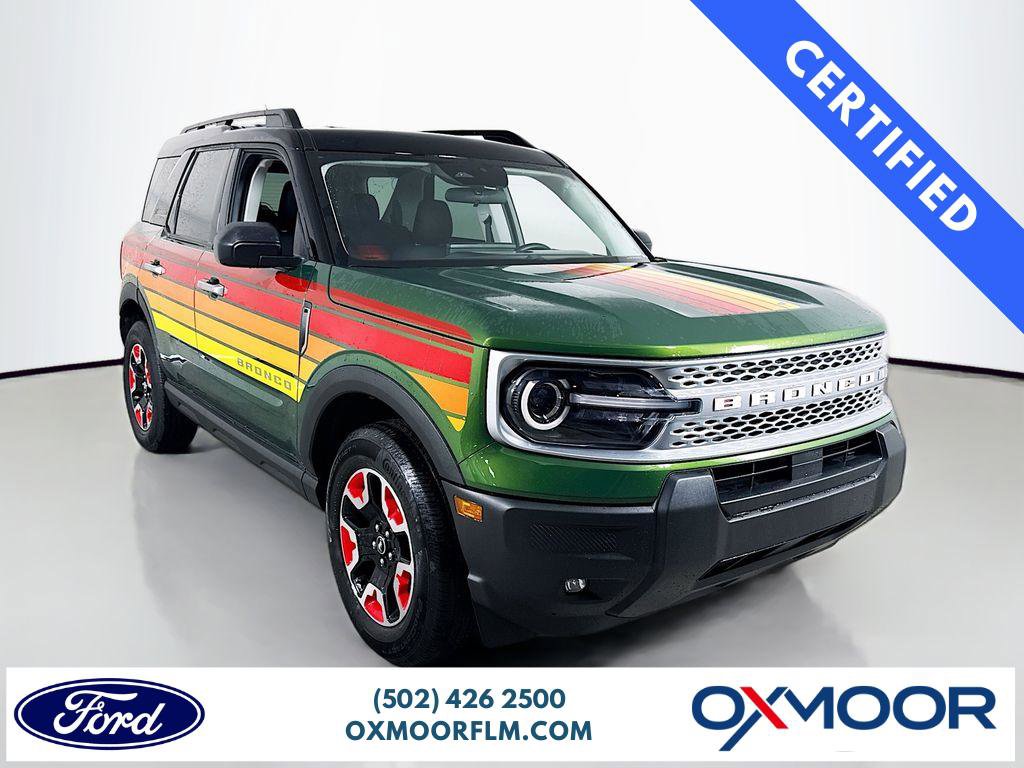 Certified 2025 Ford Bronco Sport Free Wheeling w/ Convenience Package