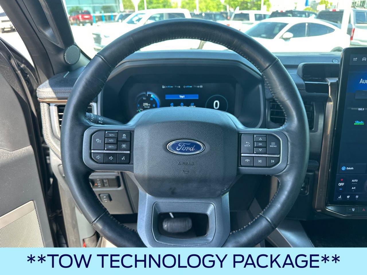 Certified 2023 Ford F150 Lightning Lariat w/ Equipment Group 511A High image 26