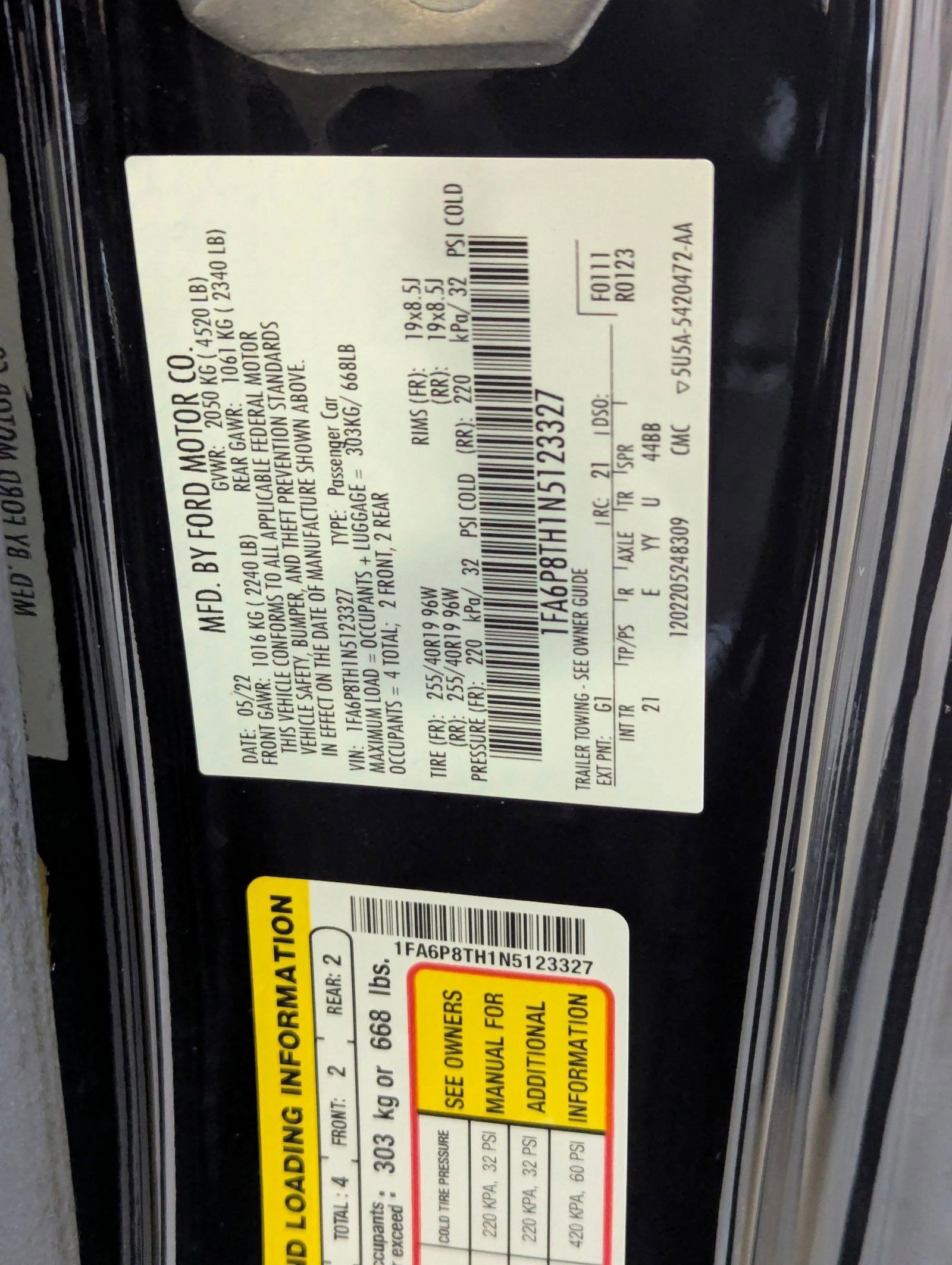 Certified 2022 Ford Mustang Coupe w/ Equipment Group 101A image 16