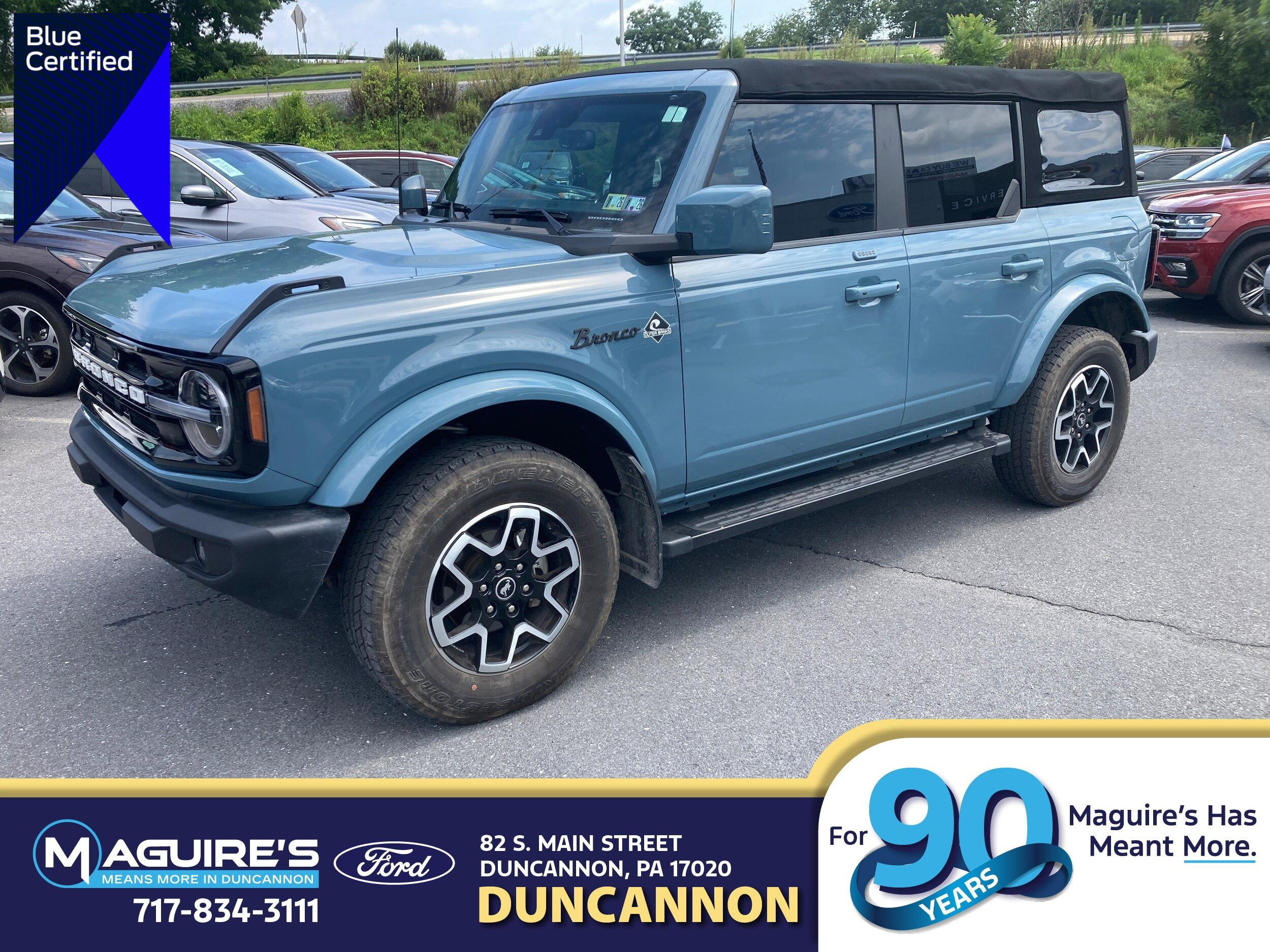 Certified 2022 Ford Bronco Outer Banks